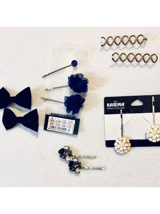 Ulta Beauty Accessories - Hair Bobby Pins Rhinestones Bows Accessories NWT